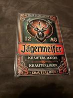 Jägermeister Reclamebord - Nieuw in Plastic, Ophalen of Verzenden, Nieuw, Reclamebord