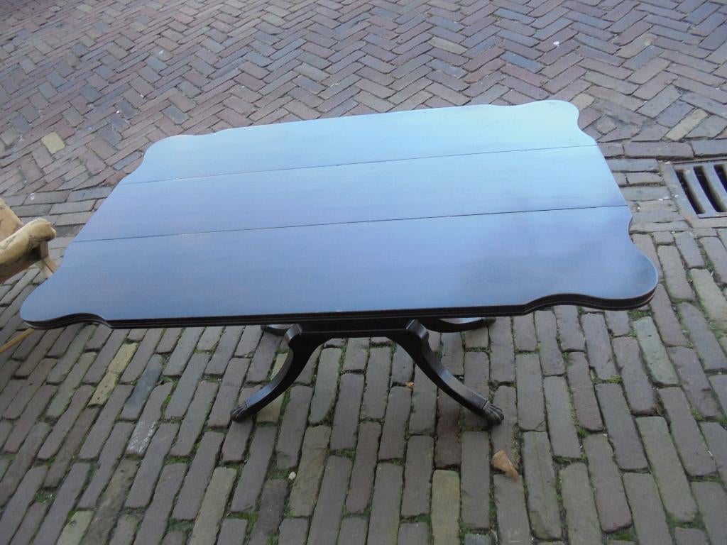HANGOOR  SALON TAFEL mahonie, Ophalen of Verzenden