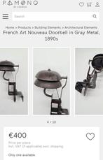 Antieke deurbel, Ophalen