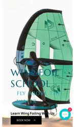 Wingfoil Les in Almere, Watersport en Boten, Wingsurfen, Almere, Ophalen of Verzenden, Zo goed als nieuw, W