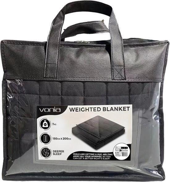 Vonia Verzwaringsdeken 7 kg - Verzwaarde Deken, Kinderen en Baby's, Dekens, Slaapzakjes en Inbakerproducten, Nieuw, Deken, 100 cm of meer
