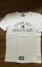 Wit shirt Tommy Hilfiger maat 164, Ophalen of Verzenden, Shirt of Longsleeve, Jongen, Tommy Hilfiger