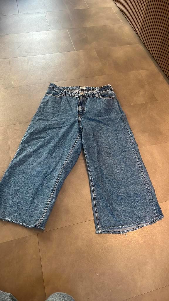 Lindex wide leg jeans “Jackie” – maat 46, Kleding | Dames, Spijkerbroeken en Jeans, Ophalen of Verzenden