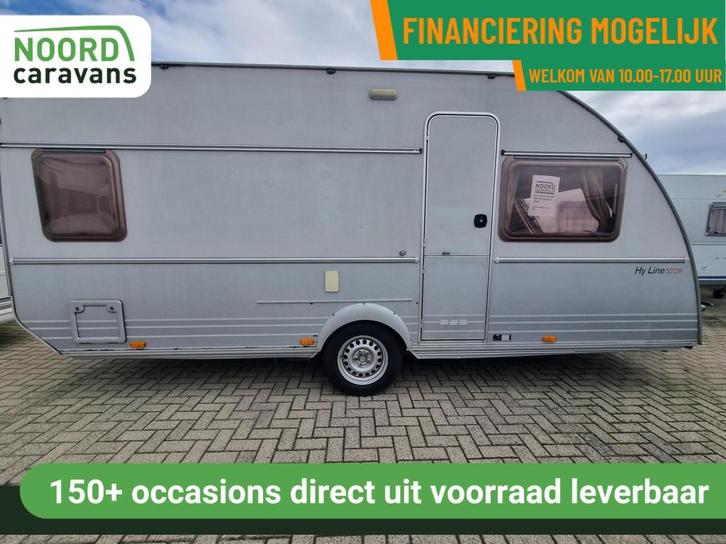 KIP HY LINE 50 HYB LEVELSYSTEEM + VOORTENT + VLOERVERWARMING, Caravans en Kamperen, Caravans, Bedrijf, tot en met 4, 1250 - 1500 kg