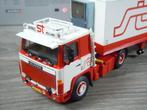 Scania 141 Truck & Koeltrailer Straver Berkel - WSI 1:50, Wsi, Zo goed als nieuw, Wsi, Verzenden