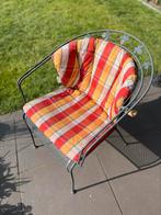 Stoelkussens tuinstoel met ronde rug, Ophalen of Verzenden, Gebruikt, Overige materialen