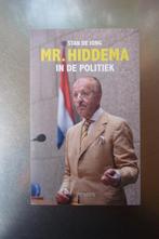 Mr. Hiddema in de politiek - Stan de Jong, Boeken, Ophalen of Verzenden, Zo goed als nieuw, Politiek en Staatkunde, Nederland