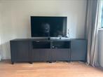Zwarte Salontafel/Salonkast, Ophalen, Minder dan 50 cm, 200 cm of meer, Zo goed als nieuw