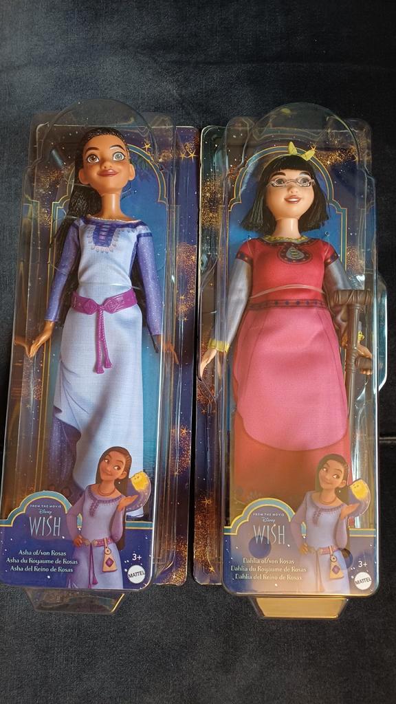 Disney Wish Poppen Asha & Dahlia - Nieuw in Verpakking!, Kinderen en Baby's, Speelgoed | Poppen, Nieuw, Barbie, Ophalen of Verzenden