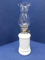 Olielamp, Tafellamp, keramiek, Antiek en Kunst, Antiek | Lampen, Ophalen of Verzenden