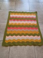 Fleurige Hand Gehaakte babydeken, plaid, omslagdoek. Nieuw, Ophalen of Verzenden, Nieuw, 70 tot 85 cm, Deken