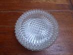 Vintage persglazen plafonniere, Antiek en Kunst, Antiek | Lampen, Ophalen of Verzenden