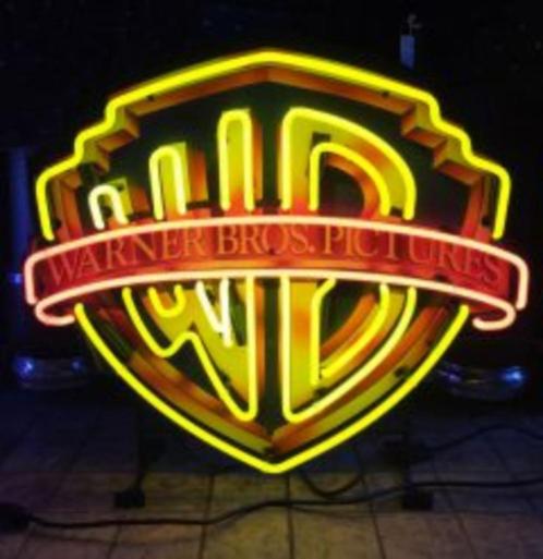 Warner Bros neon en veel andere USA mancave decoratie neons, Verzamelen, Merken en Reclamevoorwerpen, Nieuw, Lichtbak of (neon) lamp