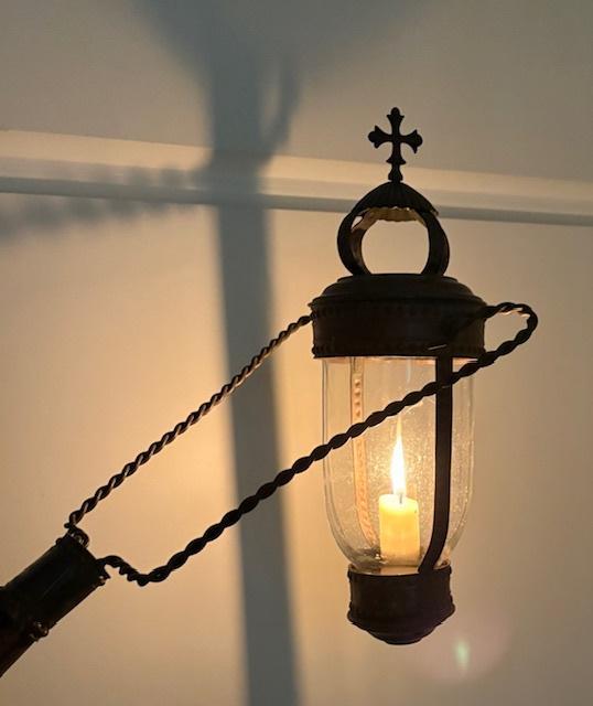 Antieke processielantaarn, Antiek en Kunst, Curiosa en Brocante, Ophalen