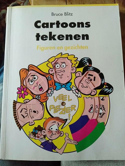 B. Blitz - Cartoons tekenen, figuren en gezichten, Boeken, Overige Boeken, Zo goed als nieuw, Ophalen