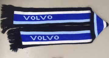 Sjaal /das van. Volvo, blauw - wit 145 cm lang excl, franjes beschikbaar voor biedingen