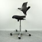 HAG Capisco Puls 8020 Bureaustoelen | Zadelzit | Zwart, Gebruikt, Zwart, Ophalen of Verzenden, Bureaustoel
