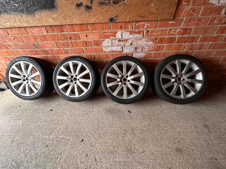Jaguar XJ6 velgen, Auto-onderdelen, Banden en Velgen, Banden en Velgen, Zomerbanden, 19 inch, 255 mm, Personenwagen, Gebruikt