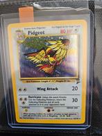 Pokemon Pidgeot 14/130 Base Set 2, Ophalen of Verzenden, Zo goed als nieuw, Losse kaart, Foil
