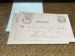 No9743 Rond stempel met ring 26-1-1888 Assen  Van Nederland, Postzegels en Munten, Postzegels | Eerstedagenveloppen, Ophalen, Onbeschreven