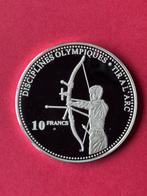 Congo Dem.Rep. 10 Francs 2000 Proof 0,925 zilver 19.92 grams, Ophalen of Verzenden, Overige landen, Zilver