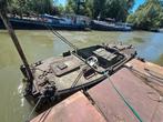 Oude polyester Legerboot te Restaureren – Compleet, Watersport en Boten, Motorboten en Motorjachten, Ophalen, Gebruikt, Diesel