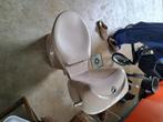 Beige toilet pot 41 cm hoog kompleet, Doe-het-zelf en Verbouw, Sanitair, Ophalen, Gebruikt, Steen, Toilet