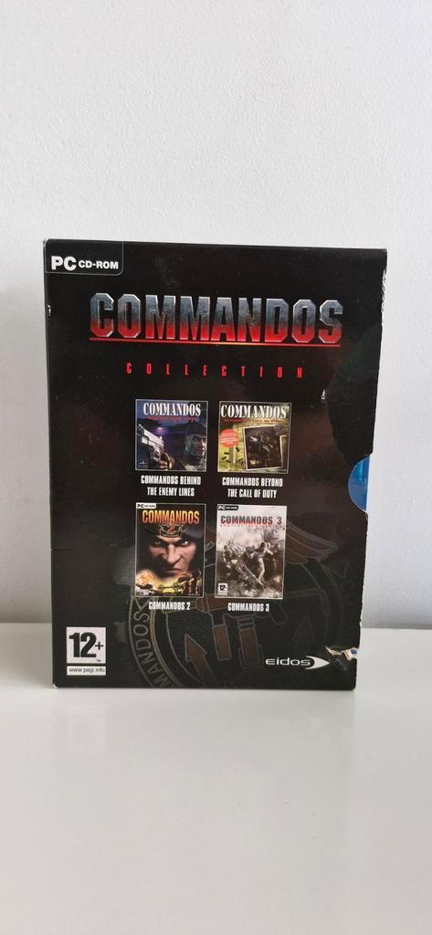 Commandos Collection PC - Compleet!, Spelcomputers en Games, Games | Pc, Zo goed als nieuw, Strategie en Constructie, 1 speler