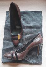 prachtige Gucci hakken, 38.5. slechts 1x gedragen, Pumps, Bruin, Ophalen of Verzenden, Gucci