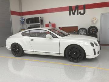 Bentley Continental Supersports 1:18 Welly OVP Wit MJ beschikbaar voor biedingen