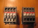 ABB magneetschakelaar A12-30-10 en A12-30-01 relais., Verzenden, Gebruikt