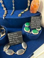 Zilveren Armbanden met Edelsteen - Deens Design, Overige kleuren, Ophalen of Verzenden, Zo goed als nieuw, Met edelsteen
