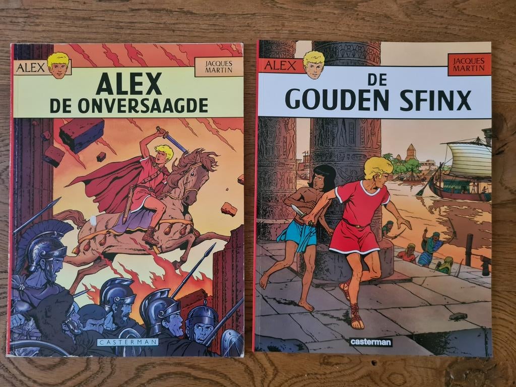 Alex, Jacques Martin, deel 1t/m18 en de reizen van Alex, Boeken, Stripboeken, Gelezen, Ophalen of Verzenden, Jacques Martin, Meerdere stripboeken