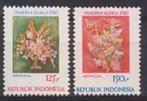 Indonesie Zonnebloem nr 990/1 postfris 1980, Postzegels en Munten, Postzegels | Suriname, Ophalen of Verzenden, Postfris