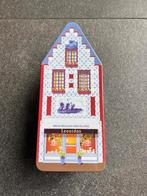 metalen blik blikje huisje huis Leonidas 23 x 10 cm, Verzamelen, Ophalen, Gebruikt, Overige