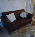 Lederen bank van MONTEL, 150 tot 200 cm, Tweepersoons, Ophalen of Verzenden, Zo goed als nieuw