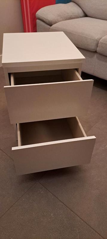 Witte Malm Ladekast (Ikea) - Zo Goed Als Nieuw! - afbeelding 3