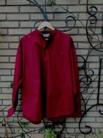 zgan Indiaas overhemd XL rood short kurta merk Fusion, Ophalen of Verzenden, Zo goed als nieuw, Halswijdte 43/44 (XL), Rood
