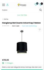 Eric Kusters Stijl Lampen Set, Ophalen, Zo goed als nieuw, Stof, Minder dan 50 cm