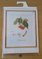 Kers Patroon + zijde - Thea Gouverneur, Hobby en Vrije tijd, Borduren en Borduurmachines, Patroon, Ophalen of Verzenden, Handborduren