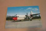 Fokker F-27 Friendship ansichtkaart, Verzamelen, Luchtvaart en Vliegtuigspotten, Verzenden, Zo goed als nieuw, Kaart, Foto of Prent