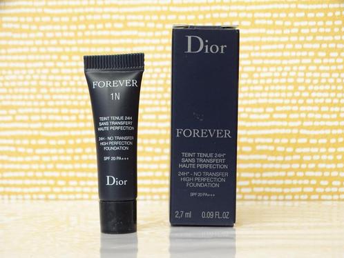 Dior Forever Foundation 1N (proefje), Sieraden, Tassen en Uiterlijk, Uiterlijk | Cosmetica en Make-up, Nieuw, Make-up, Gehele gezicht