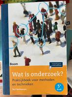 Nel Verhoeven - Wat is onderzoek?, Nel Verhoeven, Ophalen of Verzenden, Zo goed als nieuw