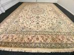 origineel handgeknoopt perzisch tabriz tapijt 400x300cm, Gebruikt, ., 200 cm of meer, Ophalen of Verzenden