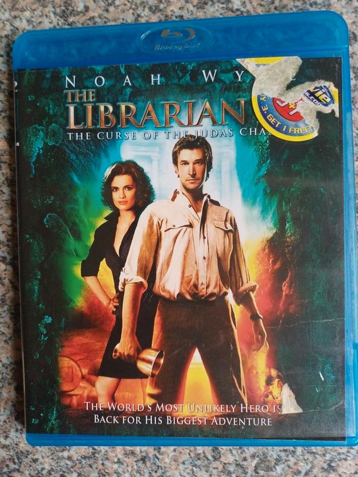 Blu-ray the Librarian the curse of the judas chalice, Cd's en Dvd's, Blu-ray, Zo goed als nieuw, Avontuur, Ophalen of Verzenden