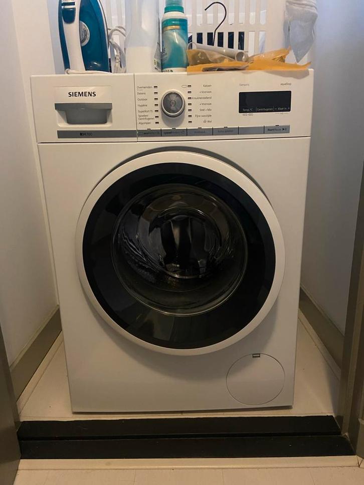 Siemens IQ700 Wasmachine WM16W461NL, Witgoed en Apparatuur, Wasmachines, Gebruikt, Voorlader, 6 tot 8 kg, 85 tot 90 cm, 1200 tot 1600 toeren