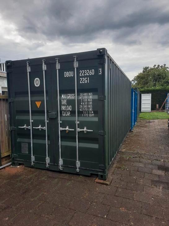 Opslagruimte/ garage/ box, Tuin en Terras, Bergingen en Tuinkasten, Zo goed als nieuw, Containerberging, Ophalen of Verzenden