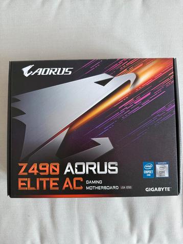 Gigabyte Z490 Aorus Elite AC beschikbaar voor biedingen