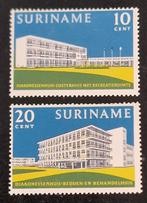 Suriname 1962 - nvph 388-389 - nieuw Diaconessenhuis, Verzenden, Postfris