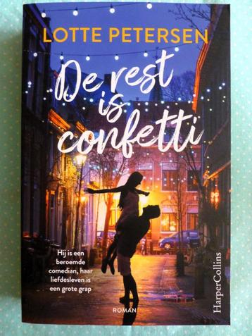 Roman Boek: De rest is confetti / Lotte Petersen (YA) beschikbaar voor biedingen